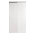 White MDF Interior Closet Sliding Door with Matching Trim Y473779