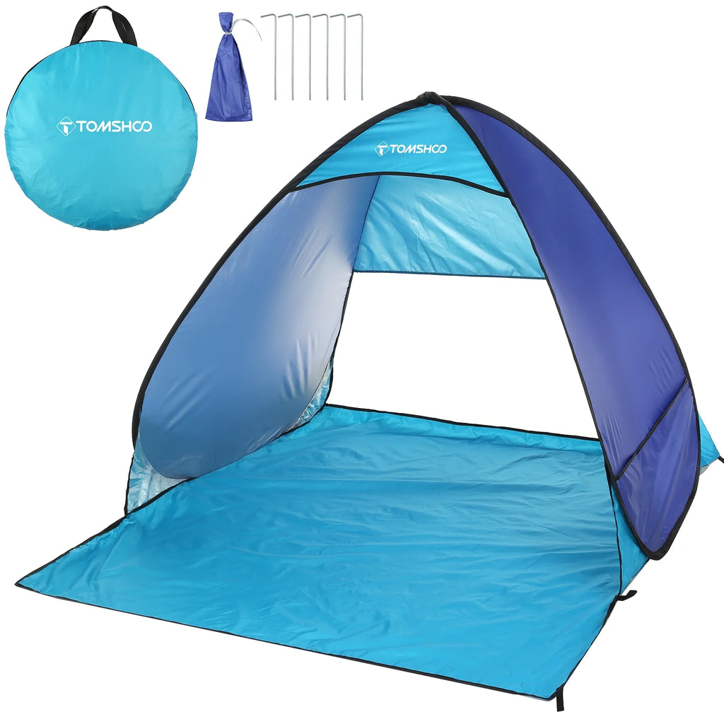 Pop Up Beach Tent with Carry Bag P8397