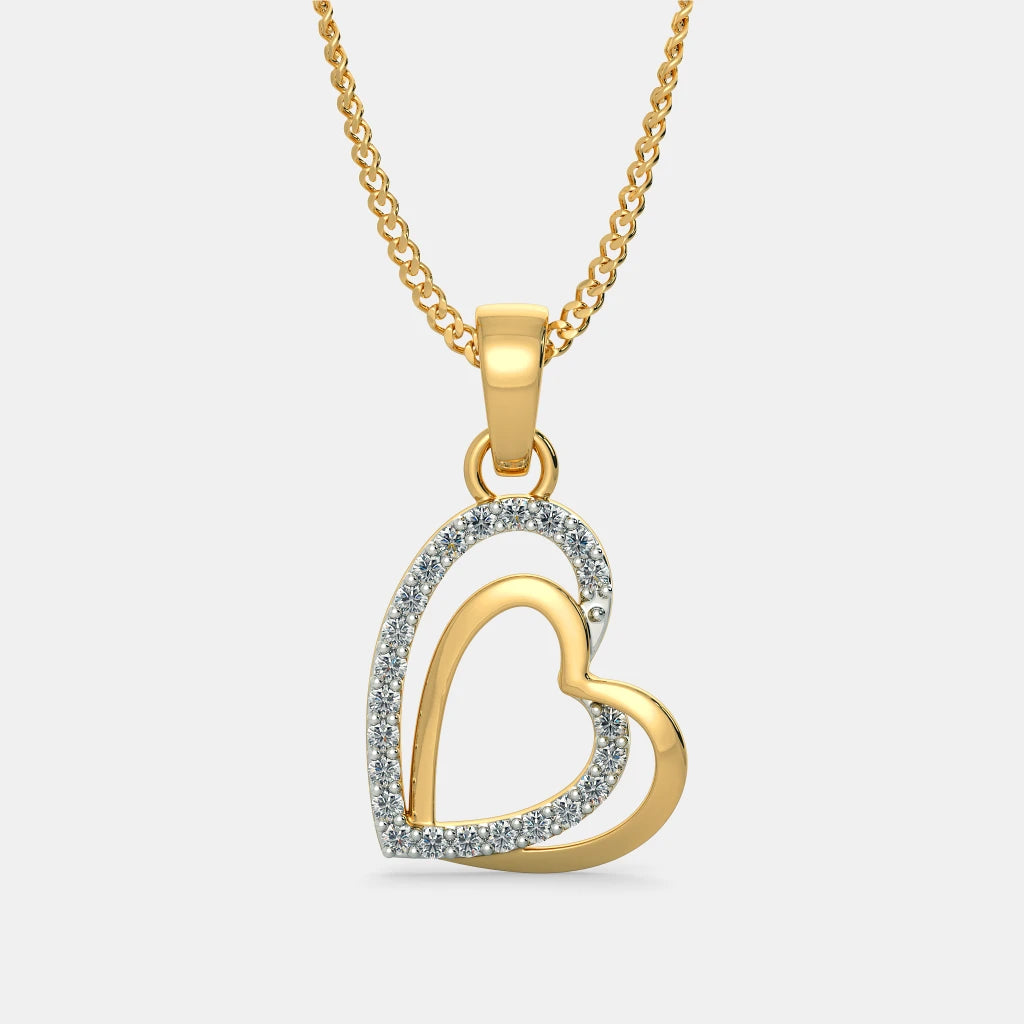 18Kt Yellow Gold Diamond Pendant S60710