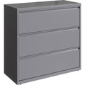 Silver 3-Drawer Lateral File C17717