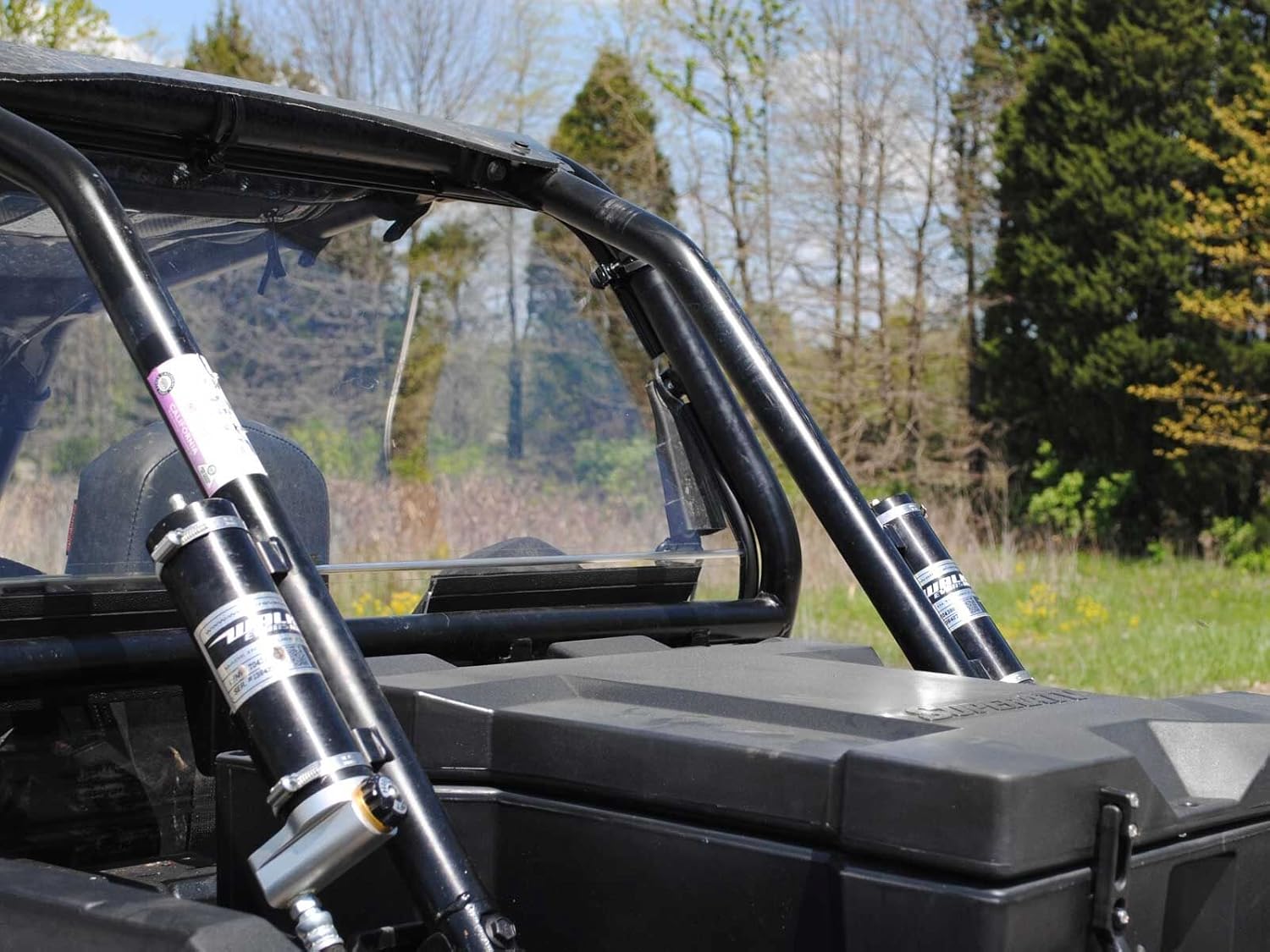Rear Windshield for Polaris RZR XP 1000, 1/4” Polycarbonate U44686