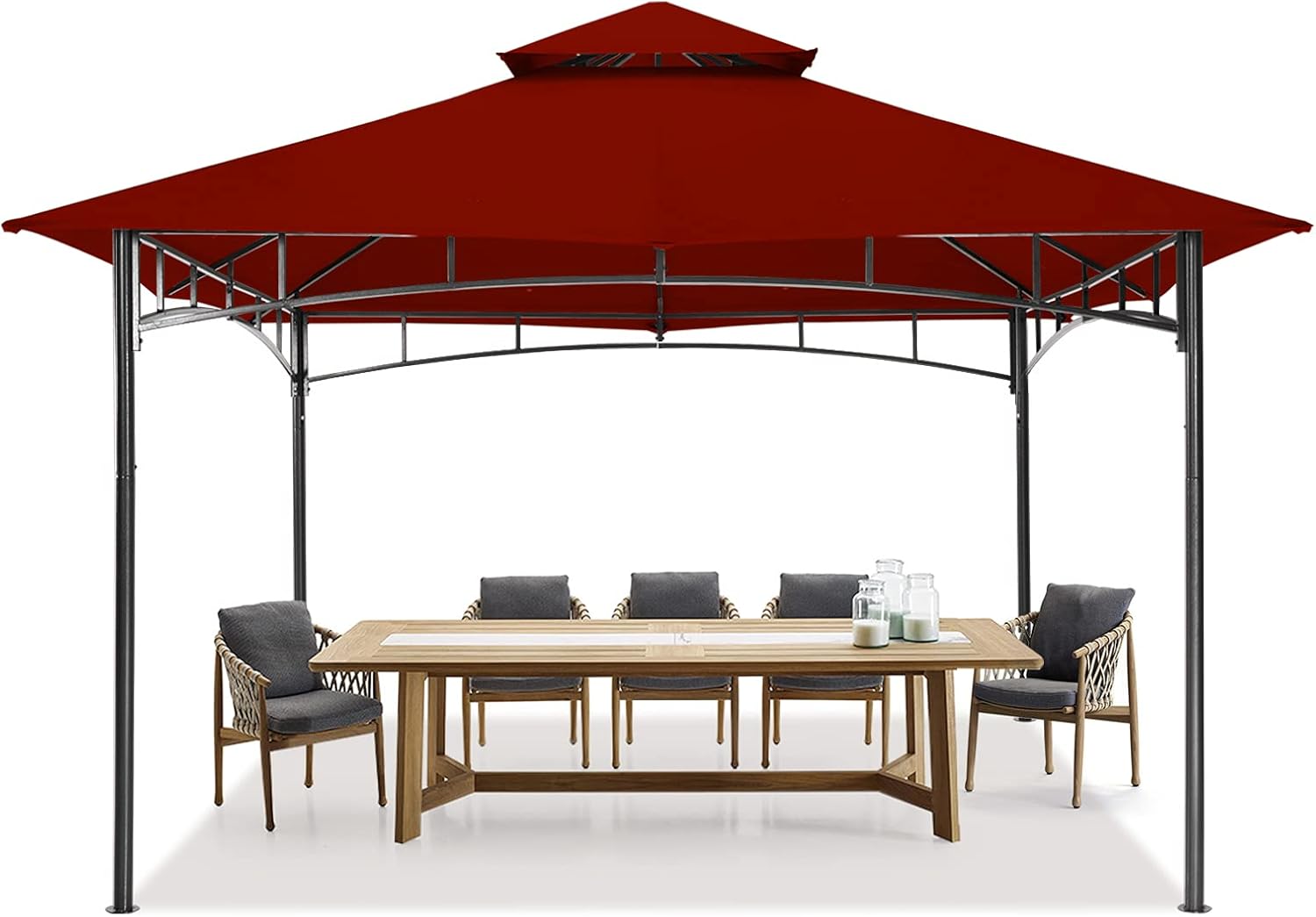 Navy Blue 11x11 Outdoor Garden Gazebo Z48804