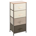 Vertical Dresser Storage Tower with 4 Drawers O265103