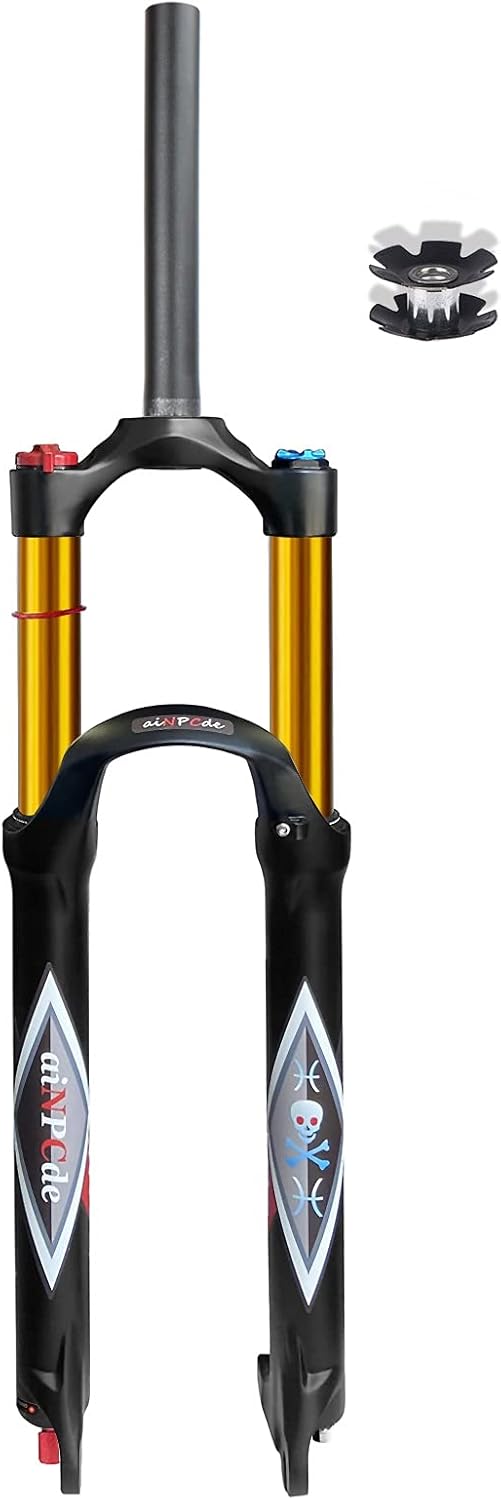MTB Front Fork 26 27.5 29 Inch 140mm Travel Air Suspension Fork T765031