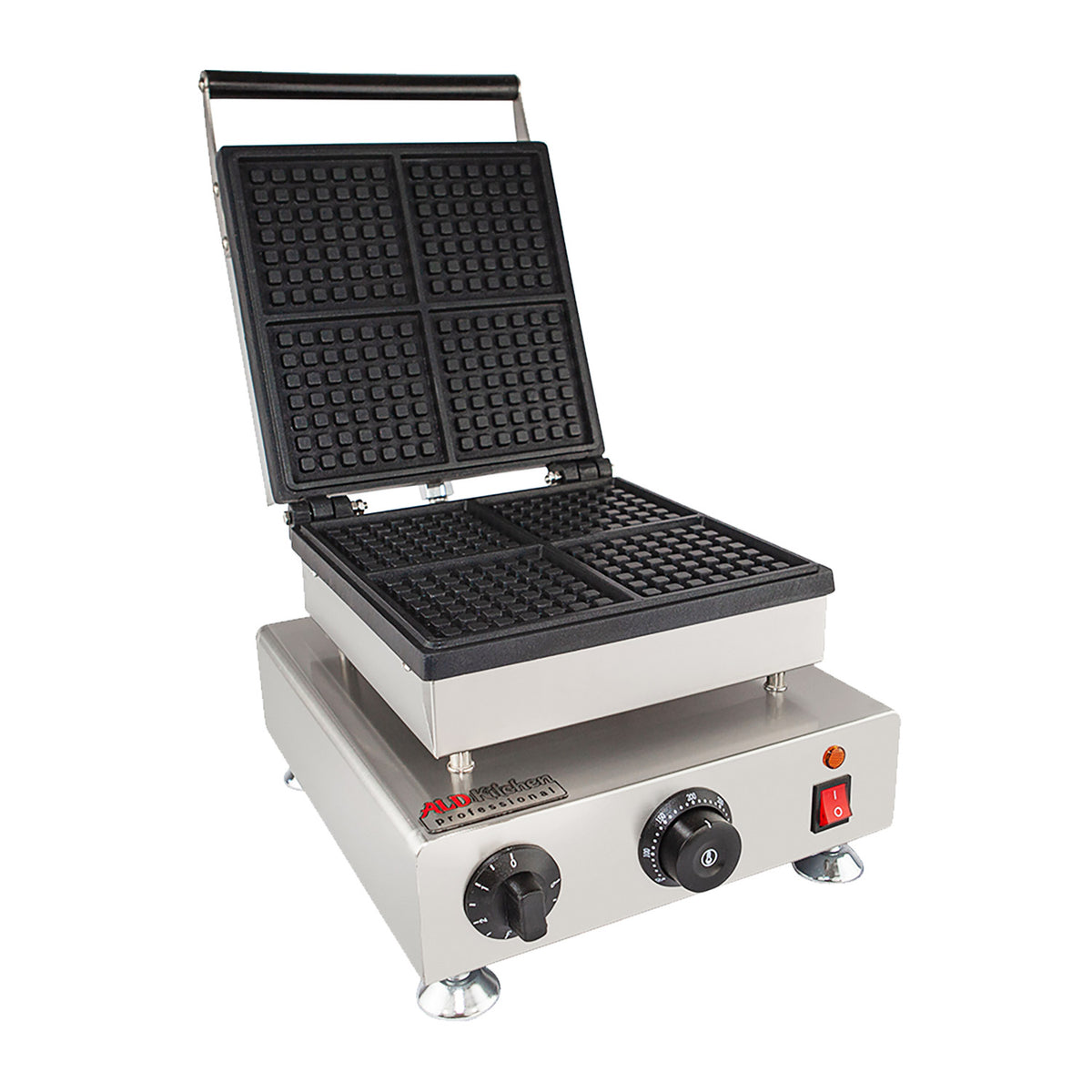 4 Square Belgian Waffle Iron C885132