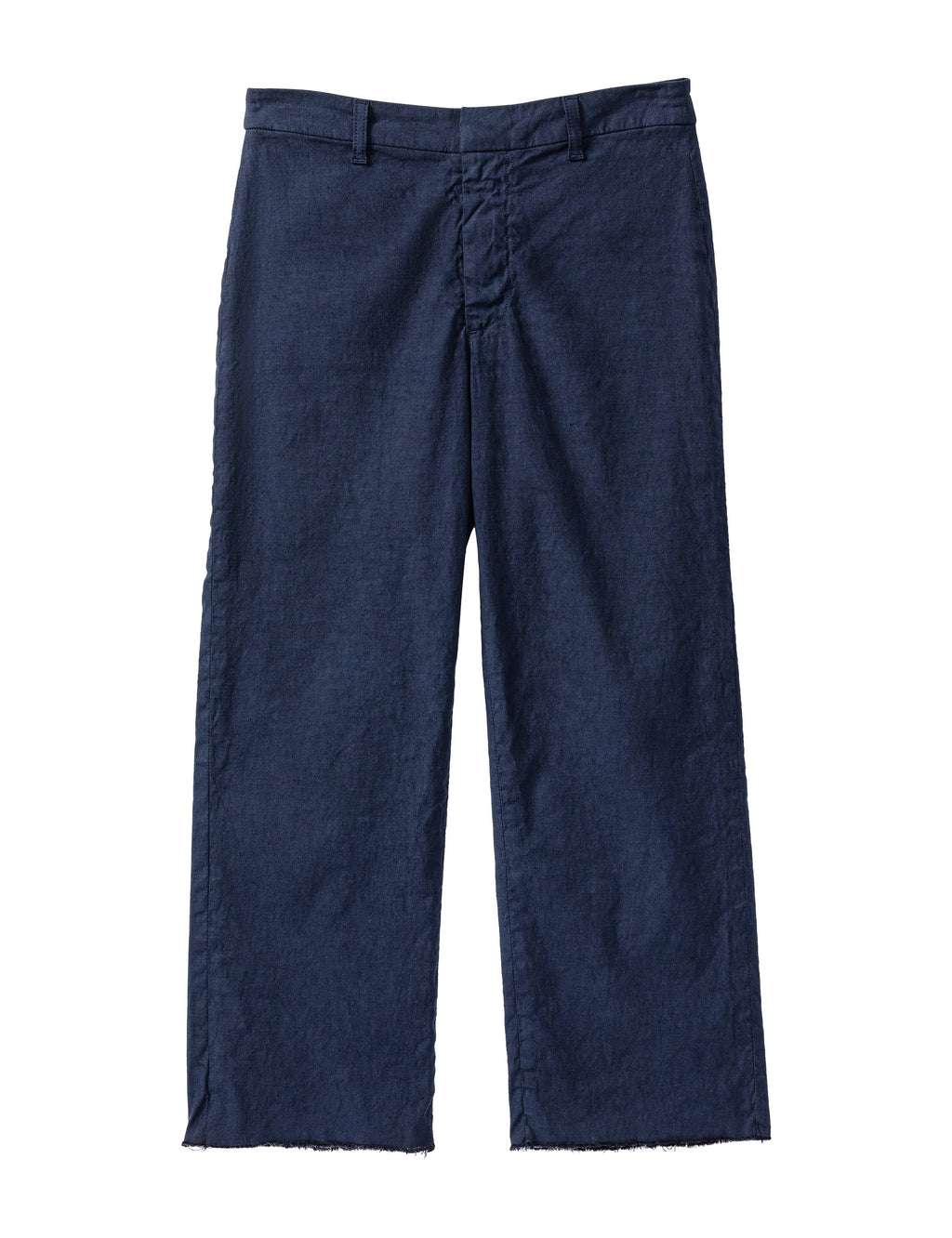 Navy Blue Italian Performance Linen Shirt O650