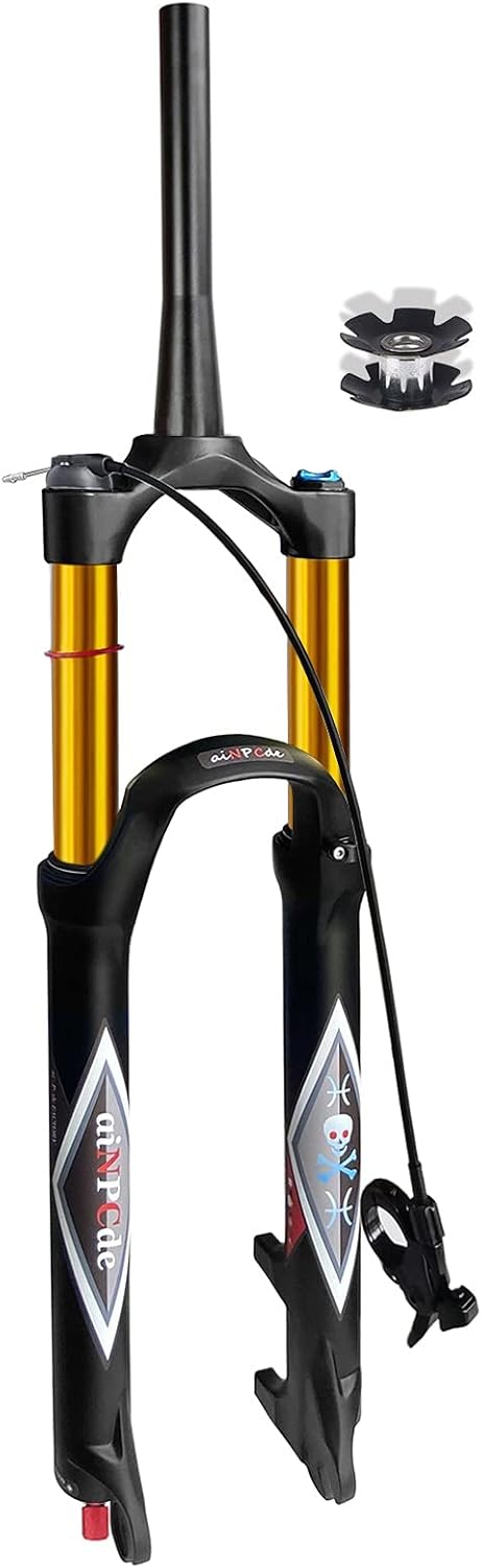 MTB Front Fork 26 27.5 29 Inch 140mm Travel Air Suspension Fork T765031