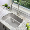 Single Basin Undermount Kitchen Sink with Strainer T40968