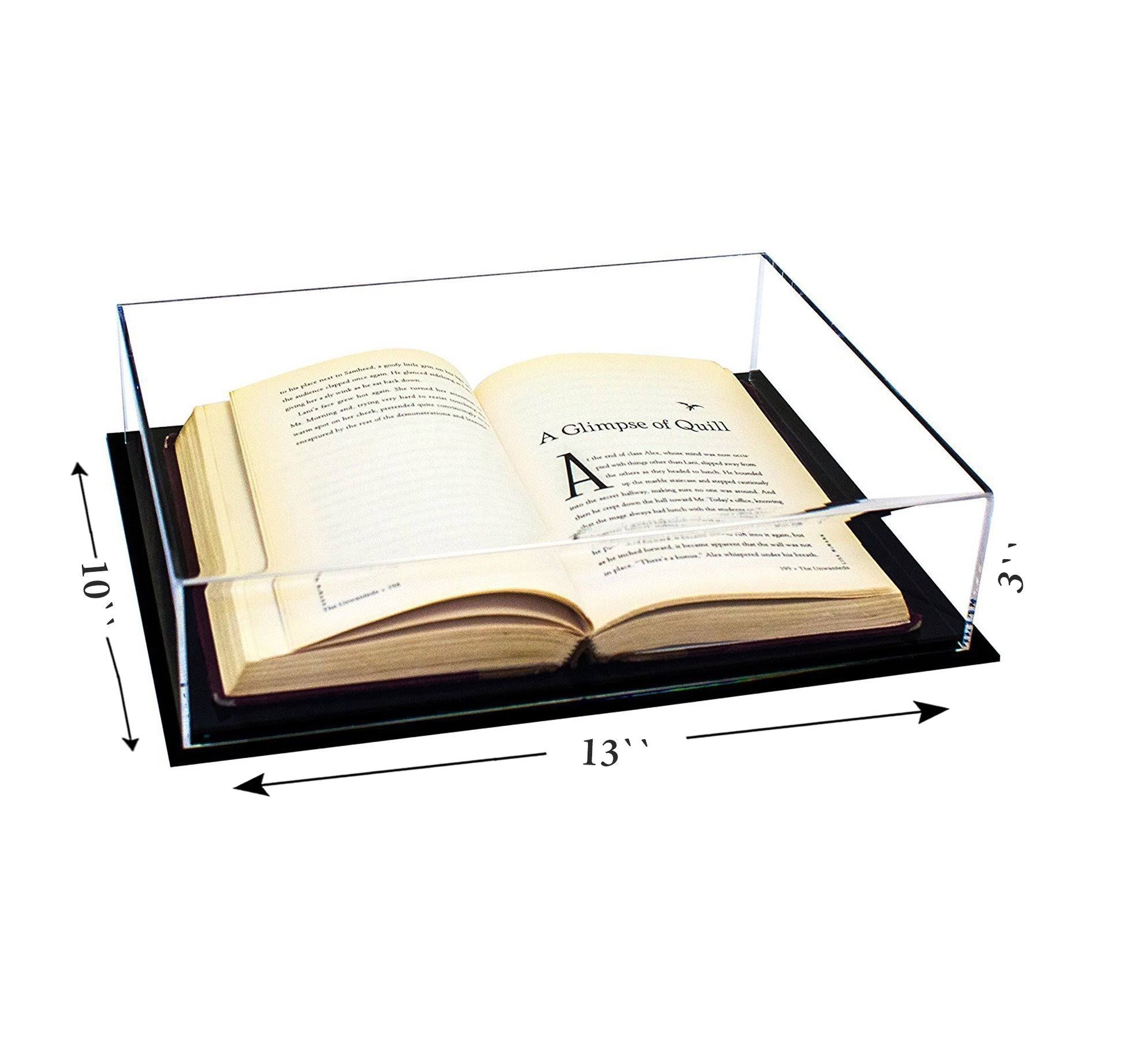 Clear Acrylic Book Display Case O42585
