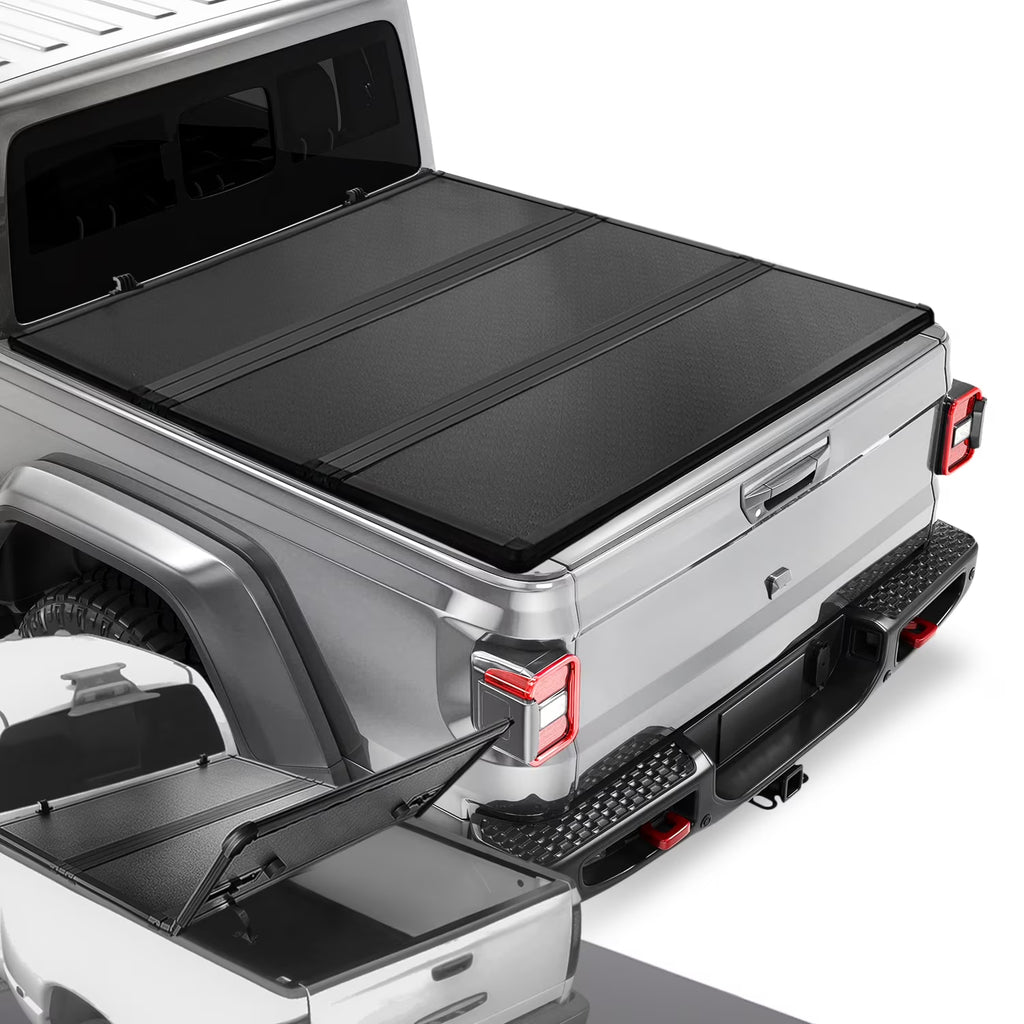 TTC-HARD-082 Solid Hard Top Tri-Fold Tonneau Cover V4610