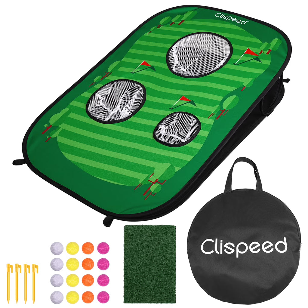Cornhole Game Set with Foldable Bean Bag Toss Board V793178