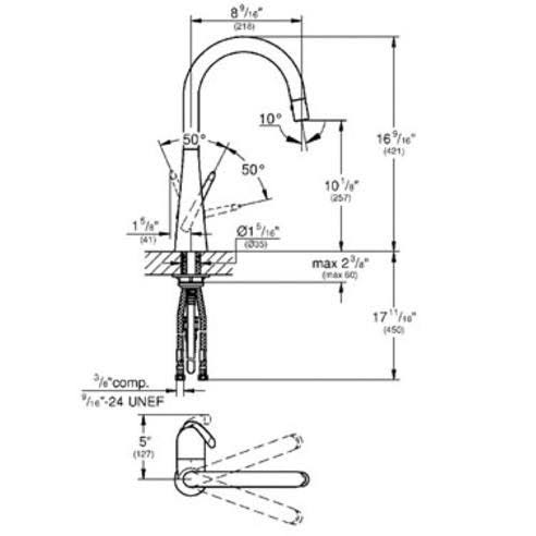 Kitchen Faucet SuperSteel M36650