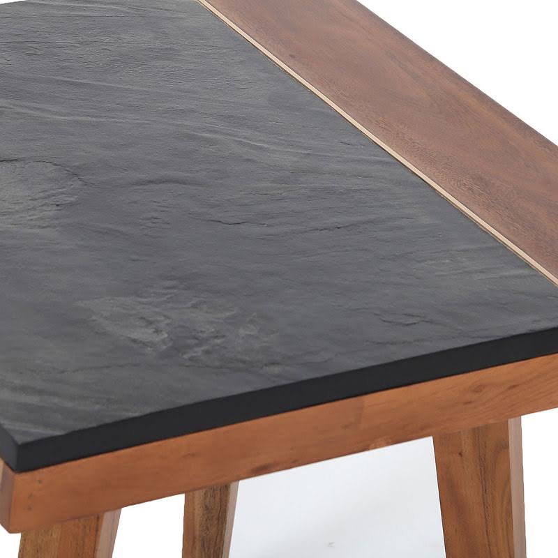 Natural Matte Square End Table X397018