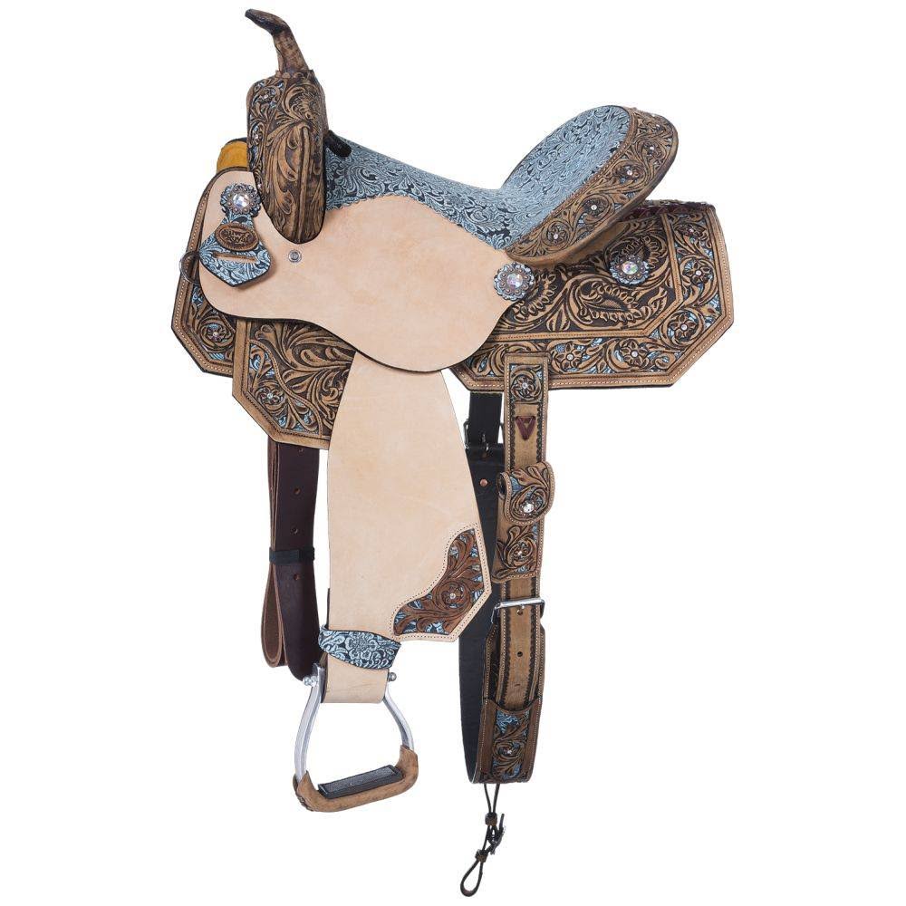 Barrel Saddle 15in E724