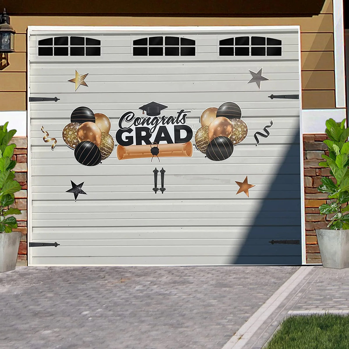 Jumbo Congrats Grad Garage Magnet Display I81549