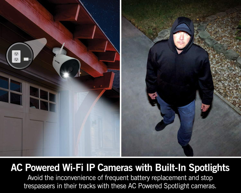 1080p Wi-Fi Smart Security System with 4 Indoor/Outdoor Cameras and 1TB Hard Drive C949