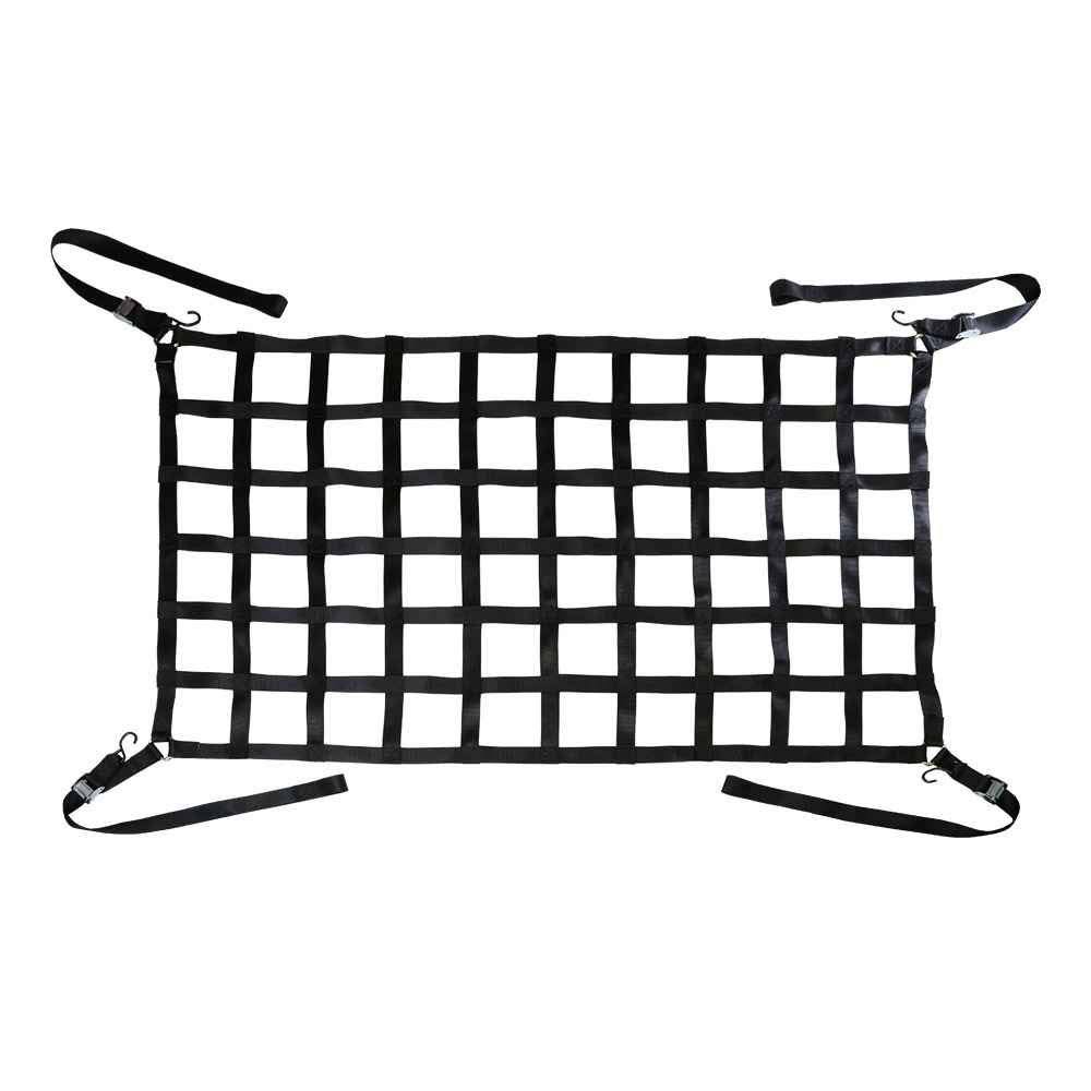 82x22 x 50x22 Long Bed Pickup Truck Cargo Net with Cam Buckles and S-Hooks S215924