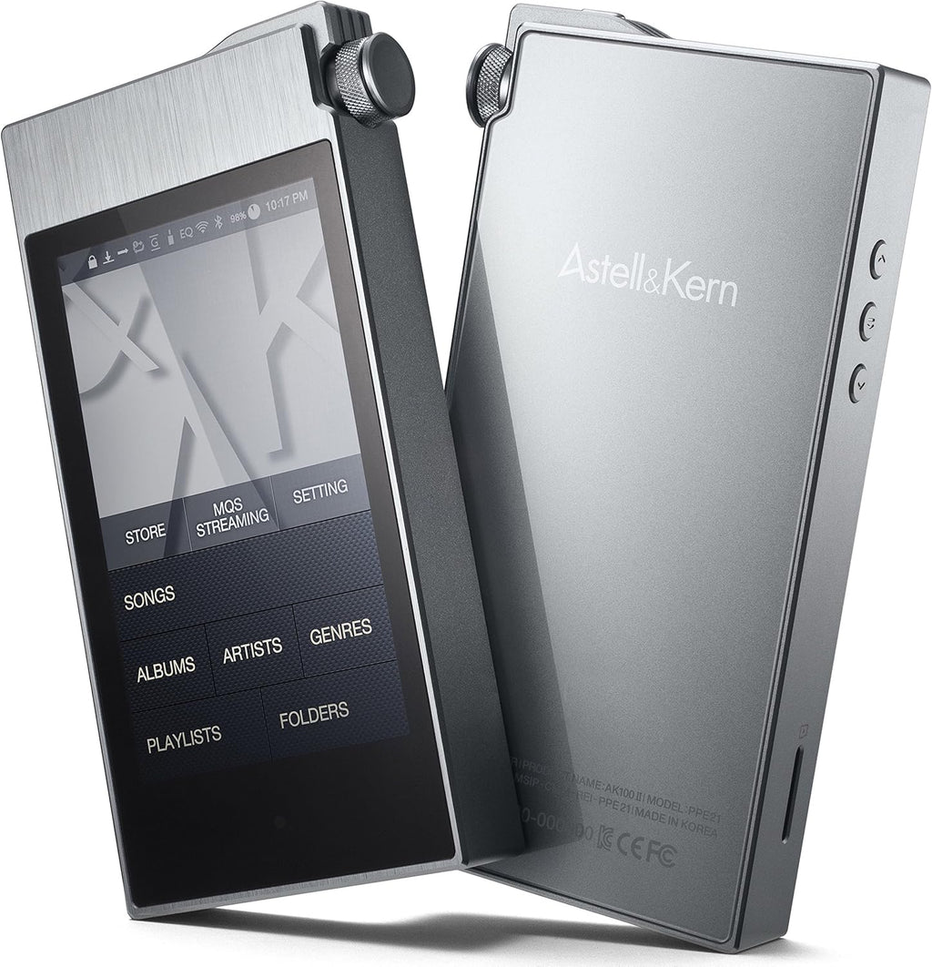 High Resolution Digital Audio Player with Wall Charger, USB Docking Station, Optical Audio Connection Kit Y8887