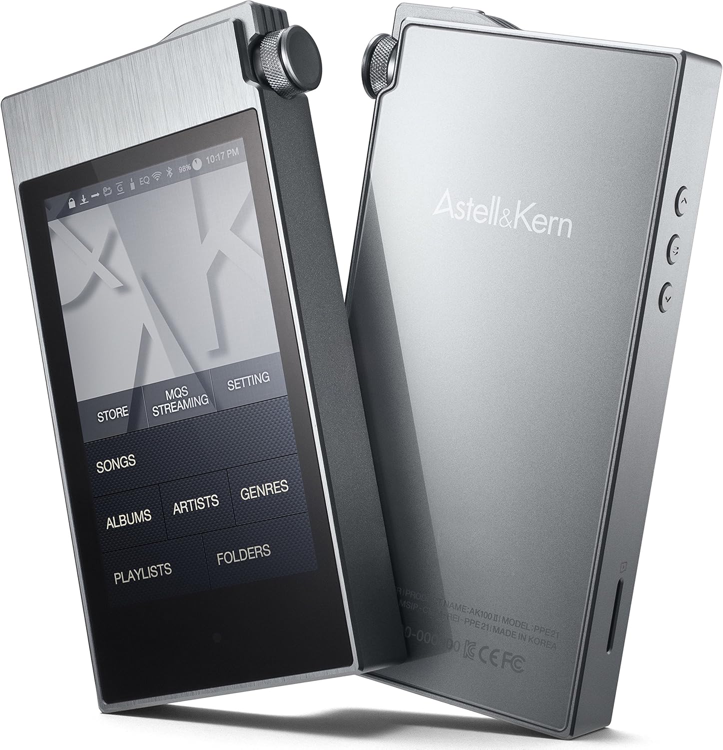 High Resolution Digital Audio Player with Wall Charger, USB Docking Station, Optical Audio Connection Kit Y8887