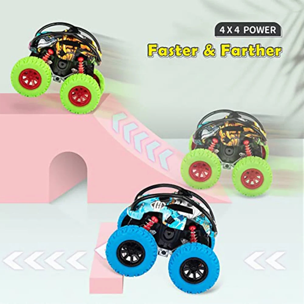 5 Pack Pull Back Cars for Kids, Mini Vehicles Toy Bulk Party Favor Race Cars Toys E509