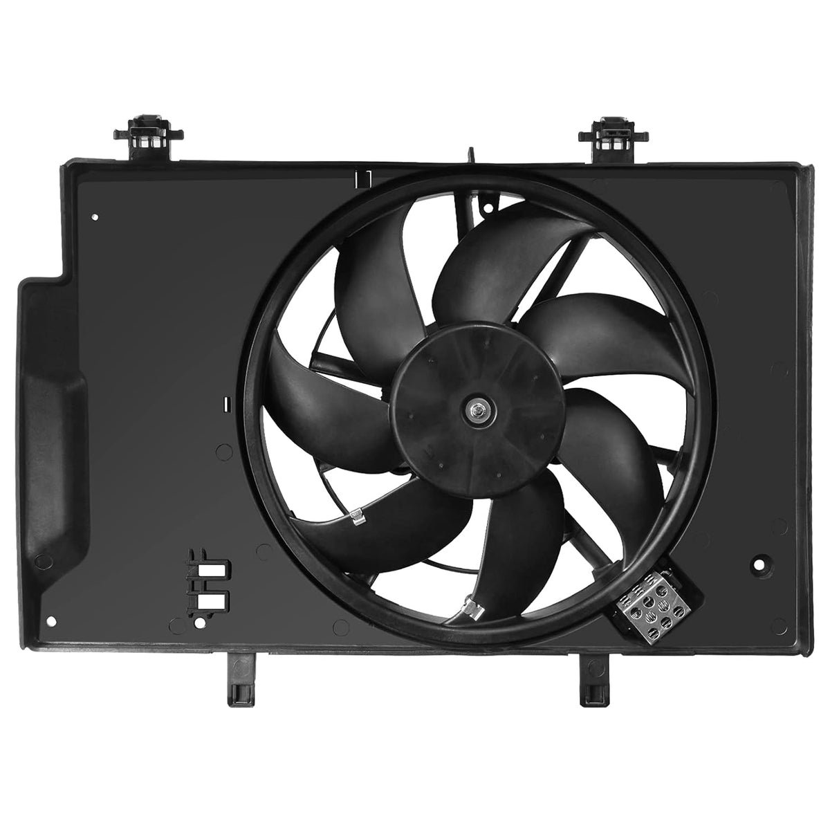 Engine Cooling Fan Assembly for Ford Fiesta 1.6L L4, Pack of 2 F72451