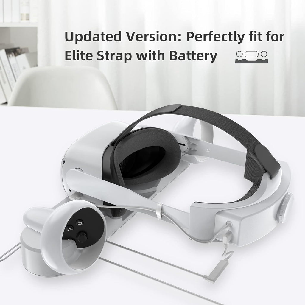 Oculus Quest 2 Charging Dock with 2 Rechargeable Controller Batteries A967