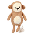Tan Monkey Plush Dog Toy N3714
