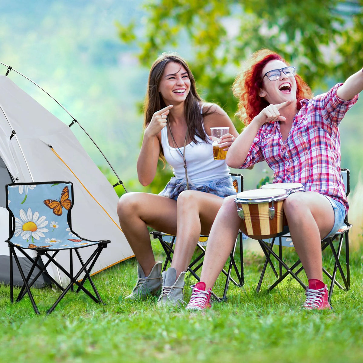 Portable Camping Chair with Carry Bag T679