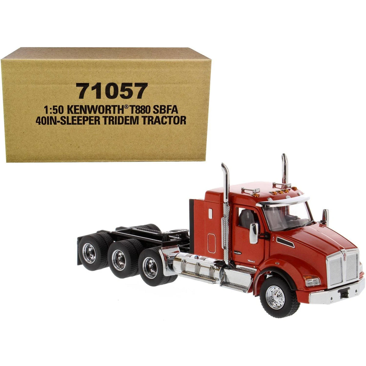 Orange 1/50 Diecast Truck Tractor P883