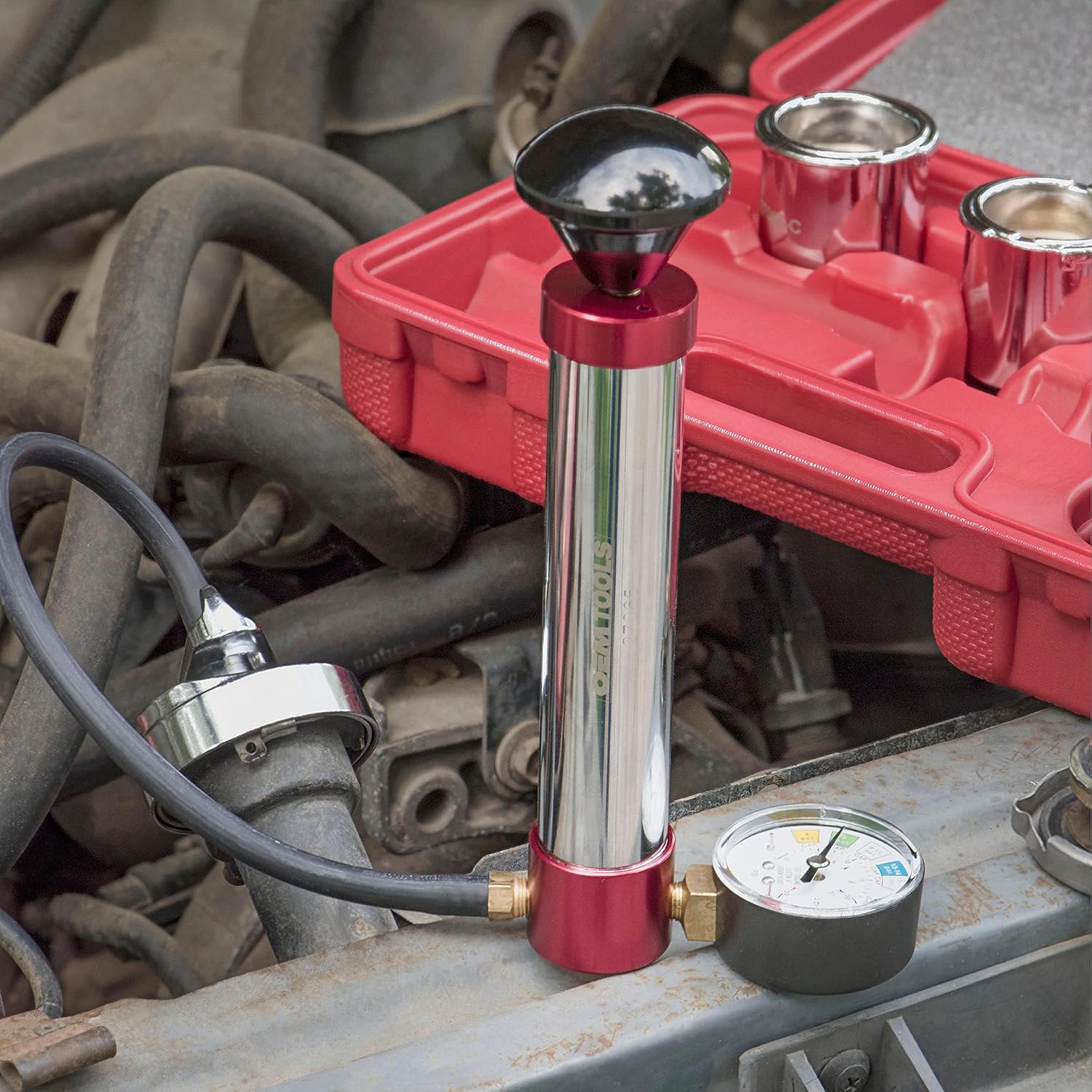 Radiator and Cap Test Kit, Pressure Tester for Coolant System R771638