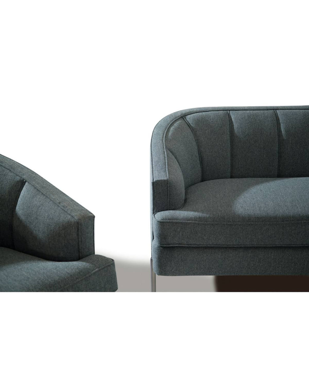 Blue Club Chair M3833