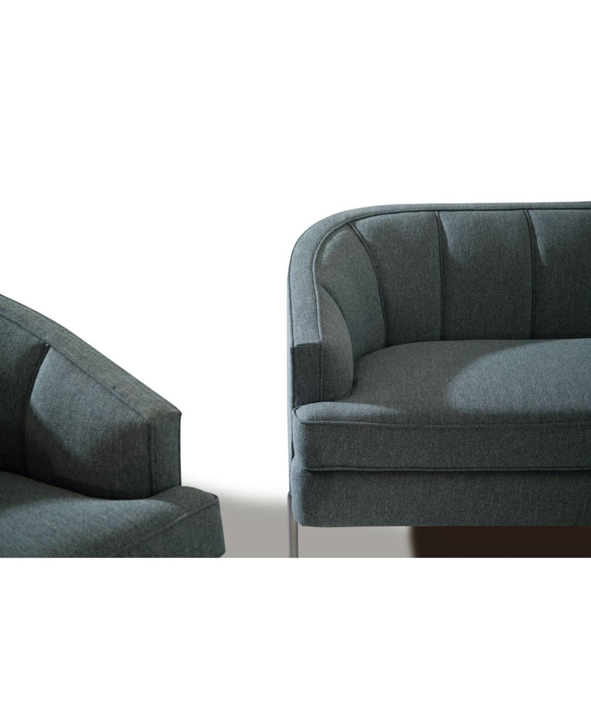 Blue Club Chair M3833