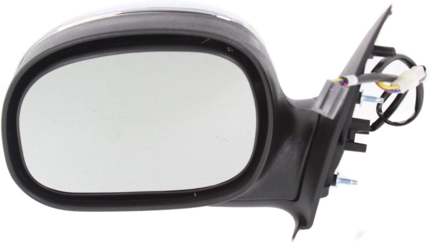 Chrome Manual Folding Power Mirror for Ford F-Series 97-04 T575972