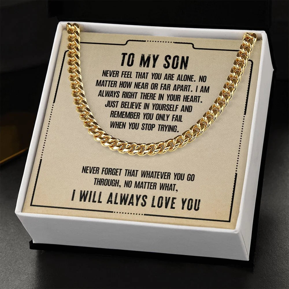 Cuban Chain Necklace N602