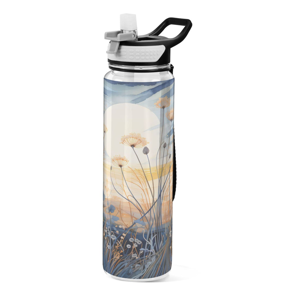 32oz Tritan Leakproof Clear Water Bottle with Straw A8562