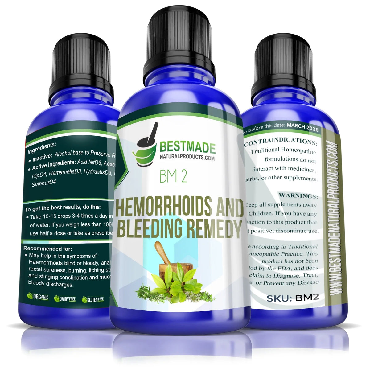 Hemorrhoids Natural Remedy Rectal Soreness Relief V8146