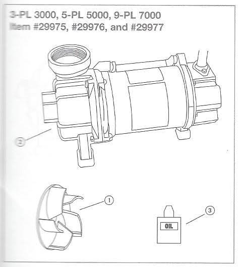 Replacement Casing Water Pump Q48787