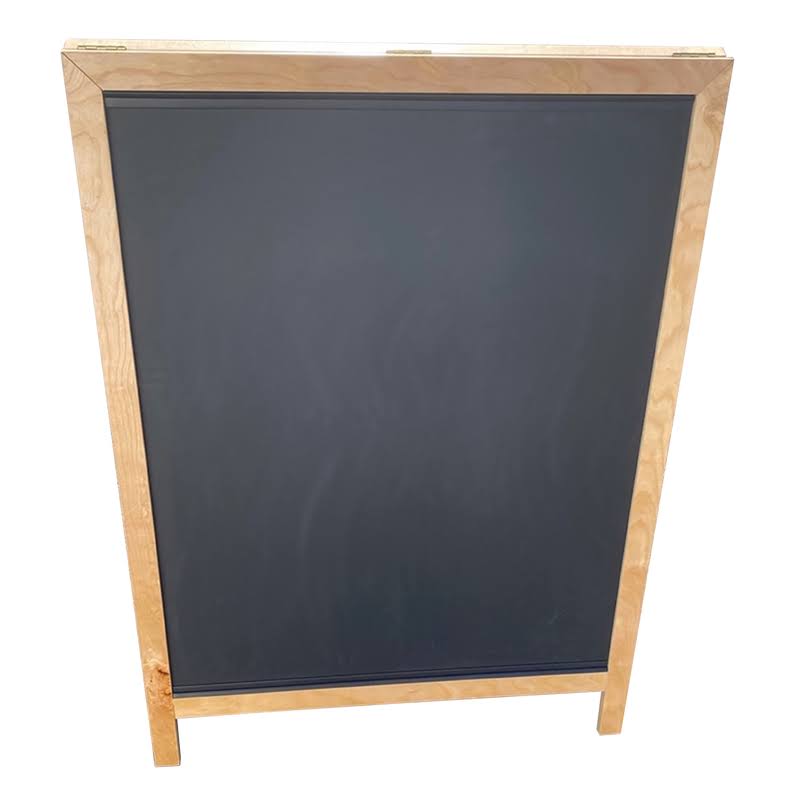 A-Frame Sign Holder Wood D484