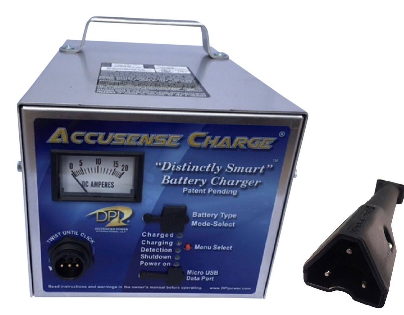 48Volt 17amp Golf Cart Battery Charger with EZ-GO RXV Connector H59461