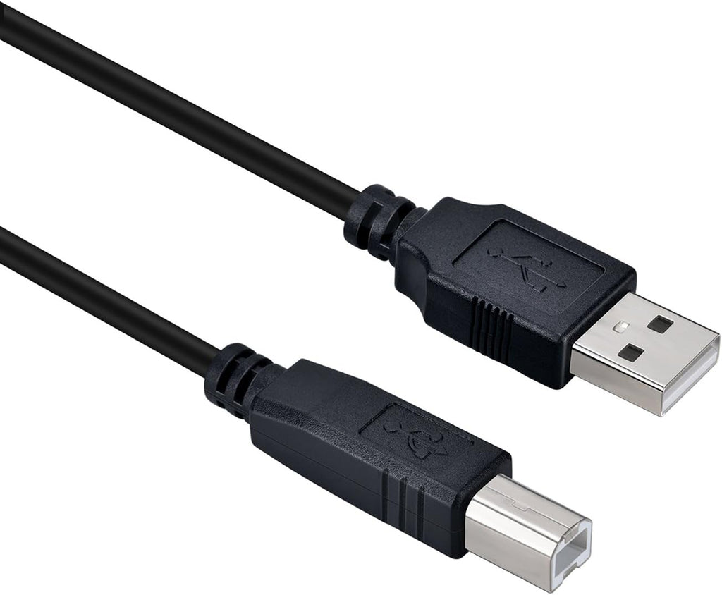 USB 2.0 Cable A Male to B Male (100 Feet) Pack of 2 X42890