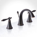 Oil Rubbed Bronze Widespread Bathroom Faucet M3893