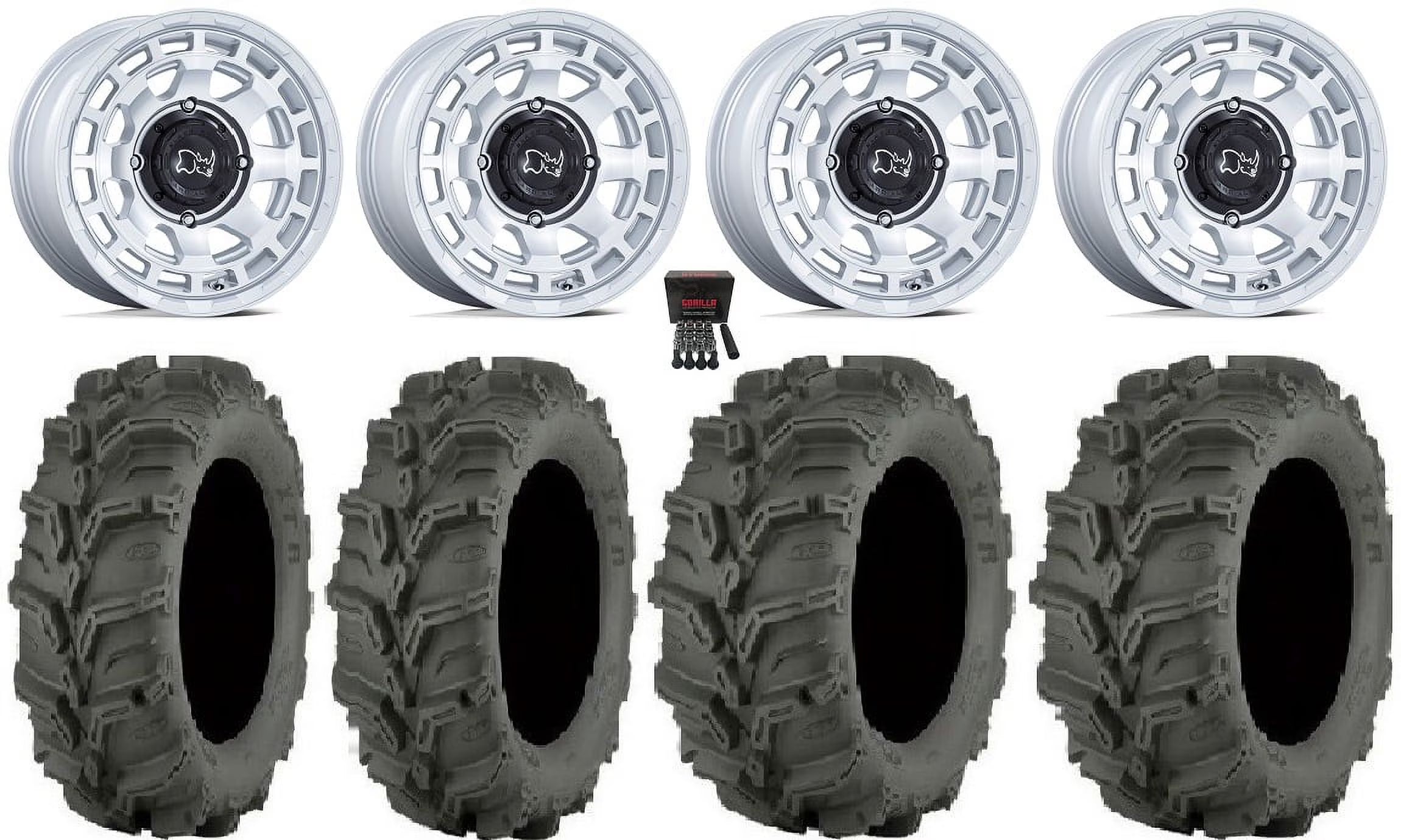 Black Rhino Chamber 14" Wheels 27" Mud Lite XTR Tires A437264