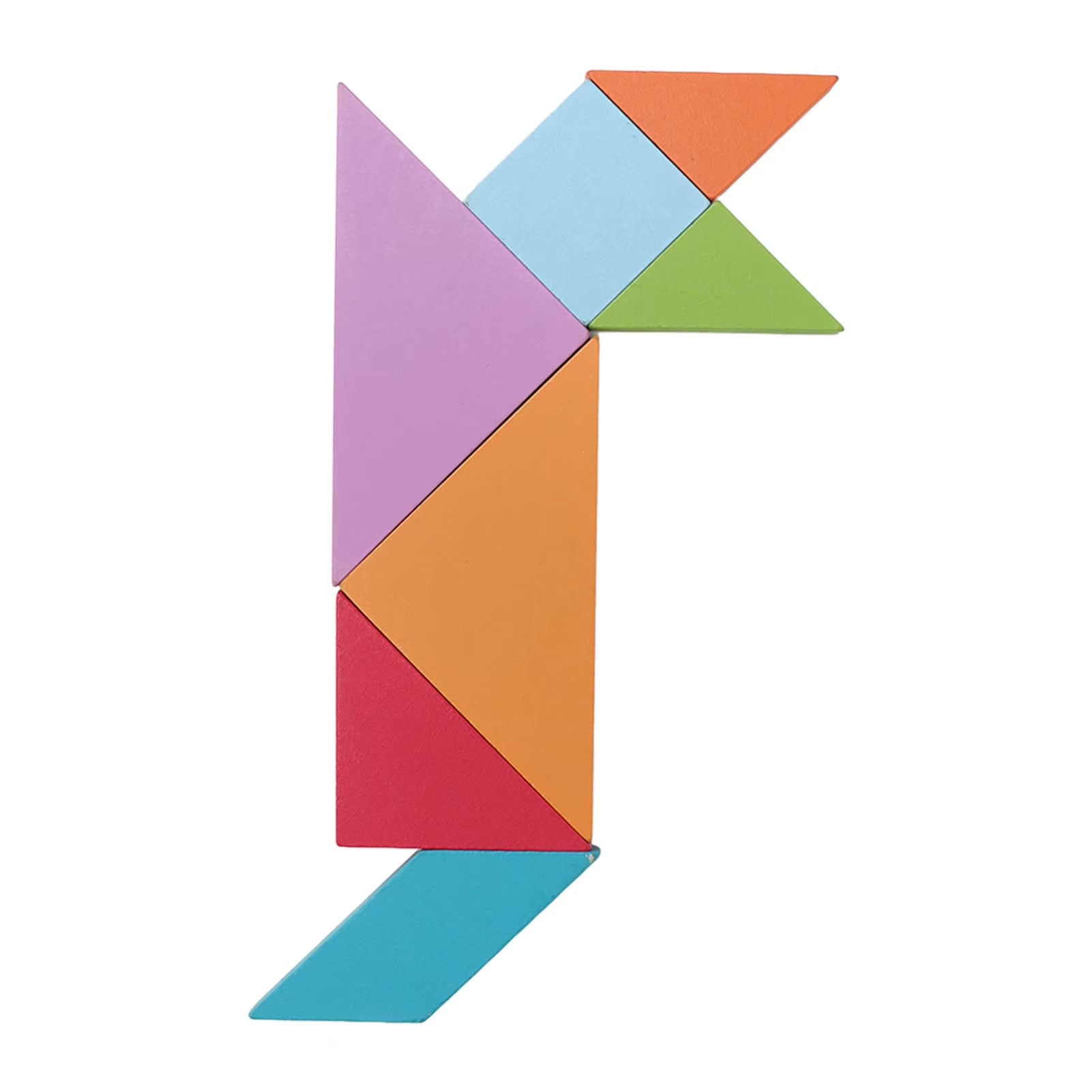 Wooden Tangram Pattern Blocks Set H8138