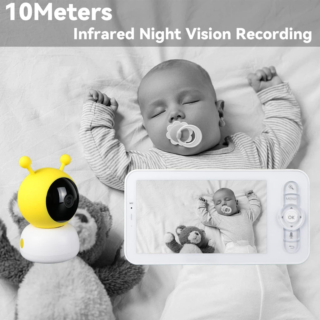 1080p WiFi Baby Monitor with App and Screen I3267