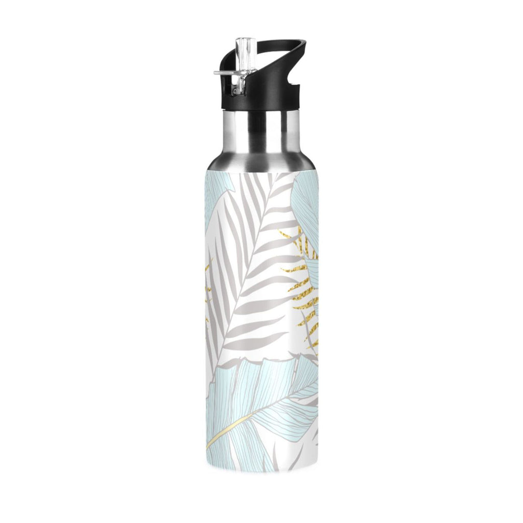 Stainless Steel Insulated Water Bottle with Straw Lid F89515