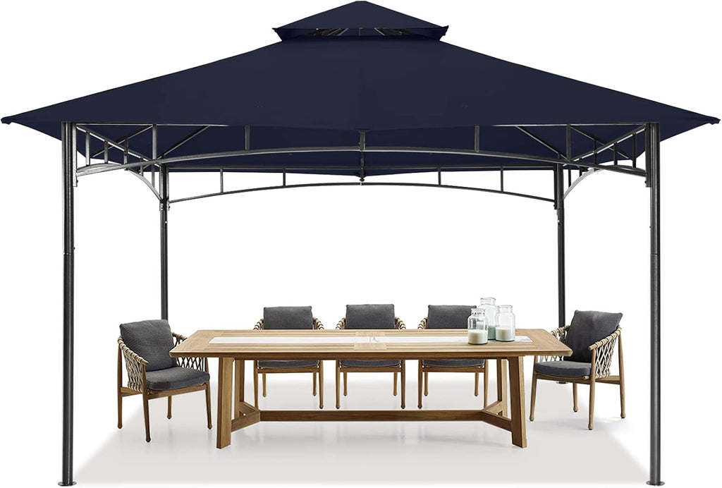 Navy Blue 11x11 Outdoor Garden Gazebo Z48804