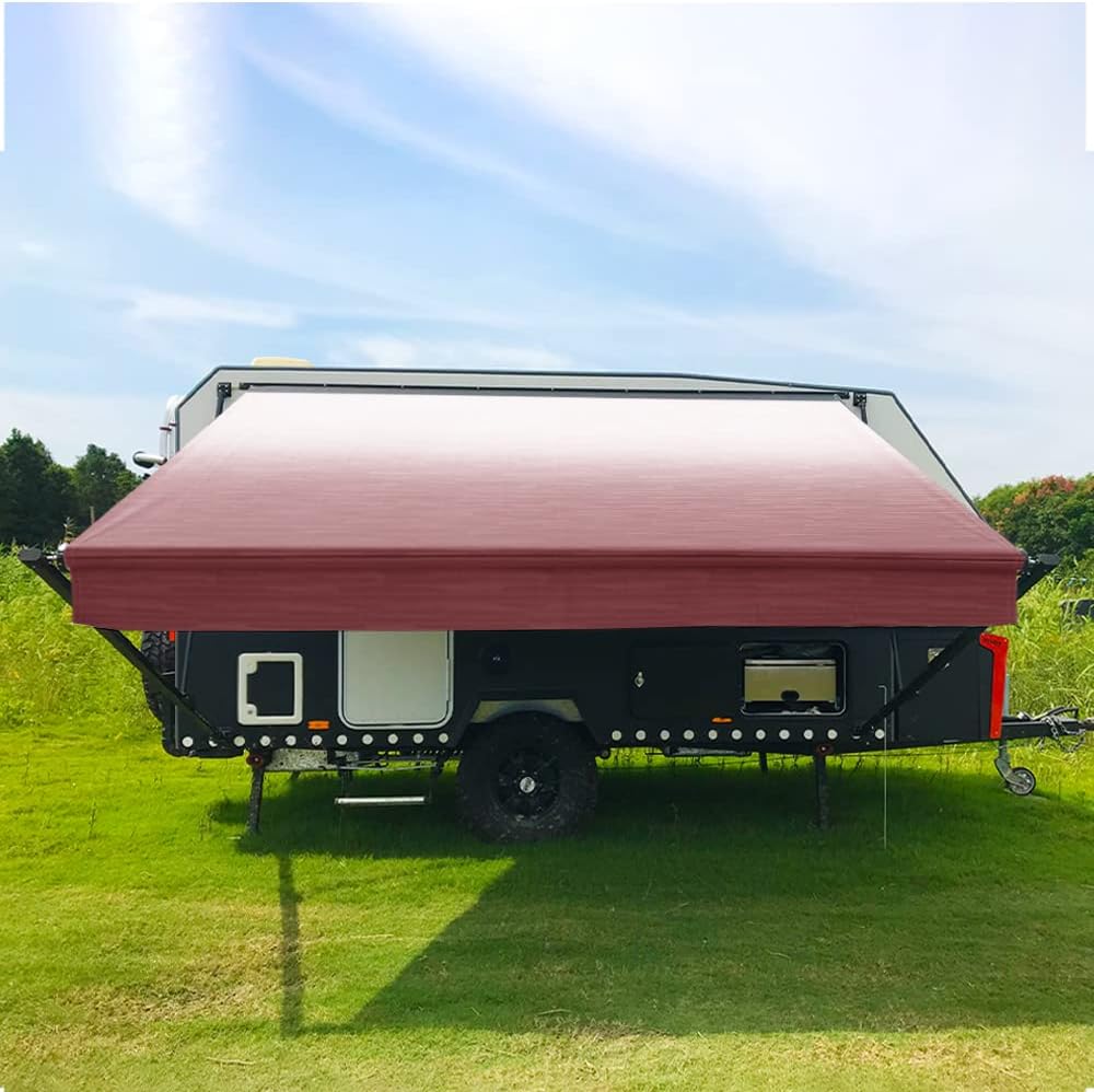 20 Feet Black Vinyl RV Awning Replacement S948780