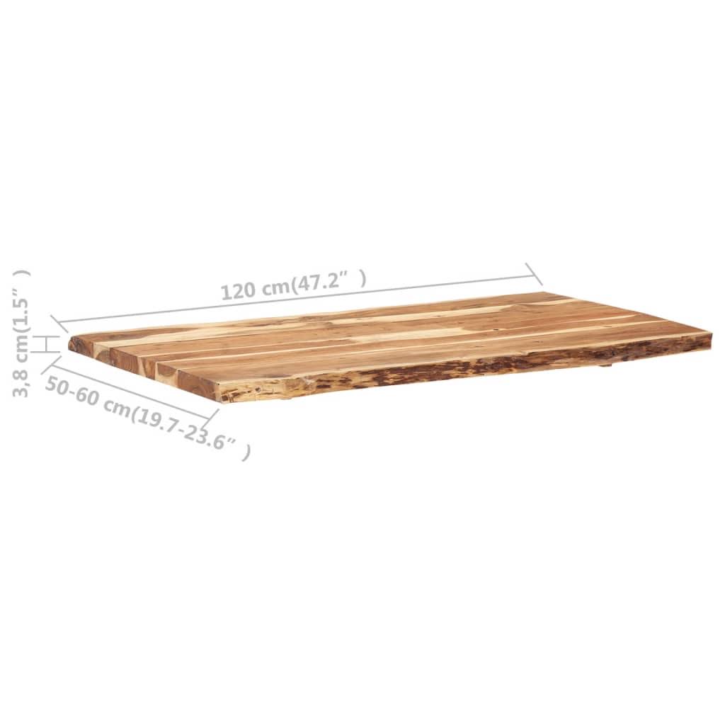 Solid Acacia Wood Table Top O582