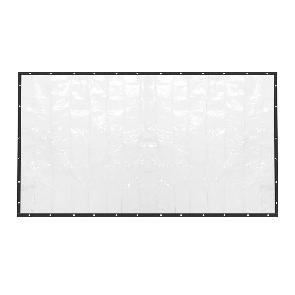 2.5*6m Clear Heavy Duty Waterproof Tarp Curtain M56647