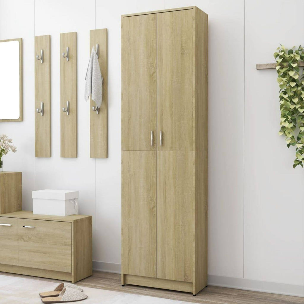 Hallway Wardrobe Sonoma Oak Chipboard L835
